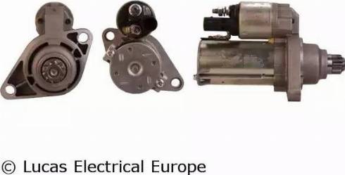 Lucas Electrical LRS02497 - Стартер www.autospares.lv