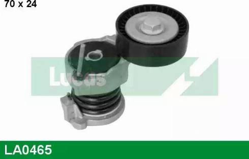 Lucas Engine Drive LA0465 - Belt Tensioner, v-ribbed belt www.autospares.lv