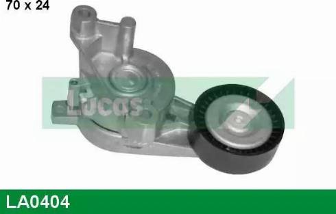 Lucas Engine Drive LA0404 - Натяжитель, поликлиновый ремень www.autospares.lv