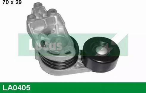 Lucas Engine Drive LA0405 - Siksnas spriegotājs, Ķīļsiksna autospares.lv