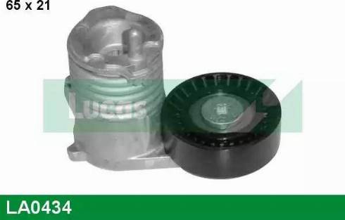 Lucas Engine Drive LA0434 - Натяжитель, поликлиновый ремень www.autospares.lv