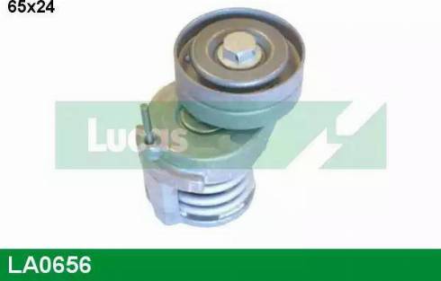 Lucas Engine Drive LA0656 - Belt Tensioner, v-ribbed belt www.autospares.lv