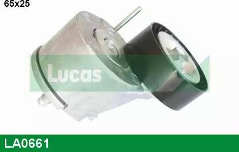 Lucas Engine Drive LA0661 - Натяжитель, поликлиновый ремень www.autospares.lv