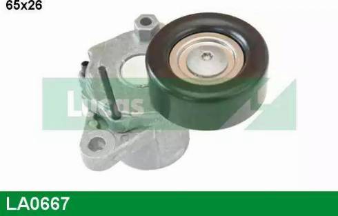 Lucas Engine Drive LA0667 - Siksnas spriegotājs, Ķīļsiksna autospares.lv