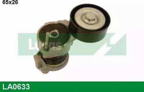 Lucas Engine Drive LA0633 - Belt Tensioner, v-ribbed belt www.autospares.lv