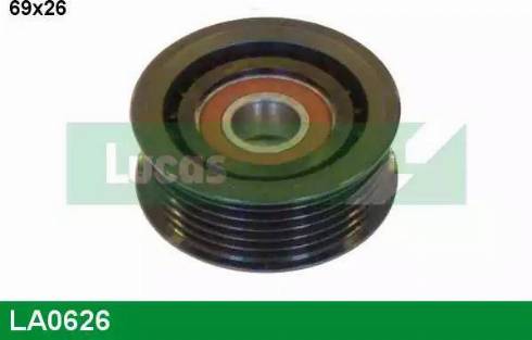 Lucas Engine Drive LA0626 - Ролик, поликлиновый ремень www.autospares.lv