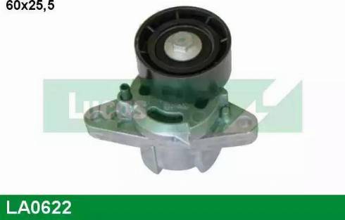 Lucas Engine Drive LA0622 - Натяжитель, поликлиновый ремень www.autospares.lv