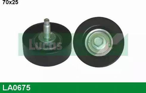 Lucas Engine Drive LA0675 - Parazīt / Vadrullītis, Ķīļrievu siksna www.autospares.lv