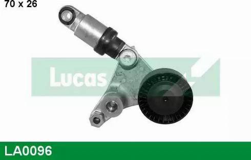 Lucas Engine Drive LA0096 - Siksnas spriegotājs, Ķīļsiksna www.autospares.lv