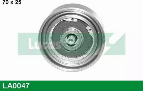 Lucas Engine Drive LA0047 - Parazīt / Vadrullītis, Ķīļrievu siksna www.autospares.lv