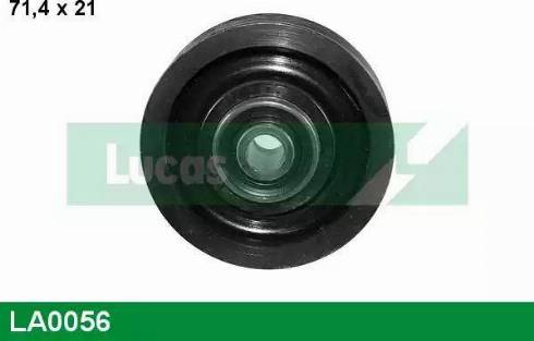 Lucas Engine Drive LA0056 - Parazīt / Vadrullītis, Ķīļrievu siksna www.autospares.lv