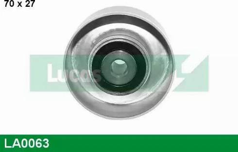 Lucas Engine Drive LA0063 - Parazīt / Vadrullītis, Ķīļrievu siksna autospares.lv