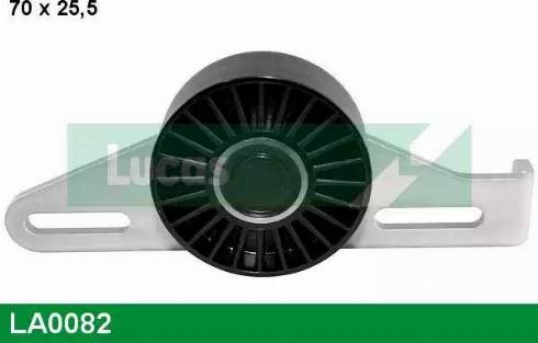 Lucas Engine Drive LA0082 - Ролик, поликлиновый ремень www.autospares.lv