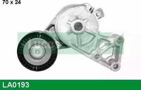 Lucas Engine Drive LA0193 - Натяжитель, поликлиновый ремень www.autospares.lv