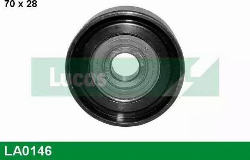 Lucas Engine Drive LA0146 - Parazīt / Vadrullītis, Ķīļrievu siksna autospares.lv