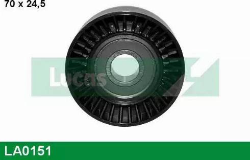 Lucas Engine Drive LA0151 - Parazīt / Vadrullītis, Ķīļrievu siksna autospares.lv