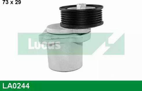 Lucas Engine Drive LA0244 - Belt Tensioner, v-ribbed belt www.autospares.lv