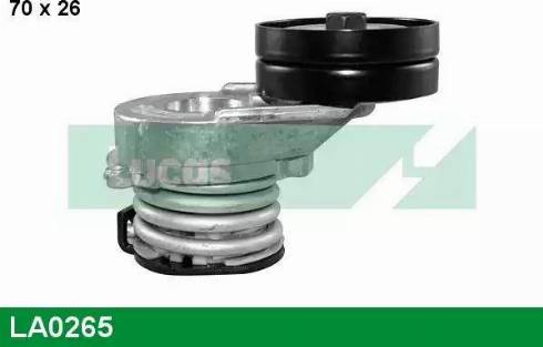 Lucas Engine Drive LA0265 - Siksnas spriegotājs, Ķīļsiksna www.autospares.lv