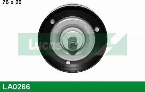 Lucas Engine Drive LA0266 - Ролик, поликлиновый ремень www.autospares.lv