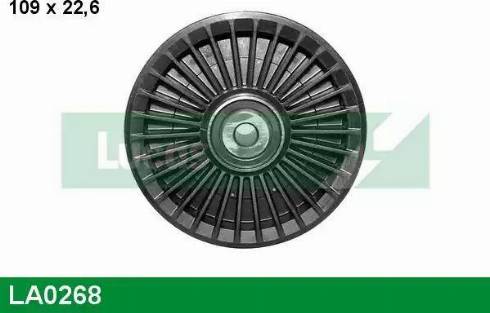 Lucas Engine Drive LA0268 - Ролик, поликлиновый ремень www.autospares.lv