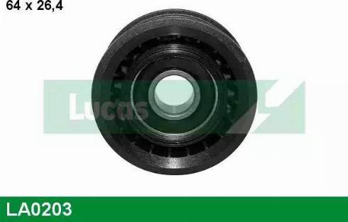 Lucas Engine Drive LA0203 - Parazīt / Vadrullītis, Ķīļrievu siksna www.autospares.lv