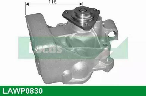 Lucas Engine Drive LAWP0830 - Водяной насос www.autospares.lv