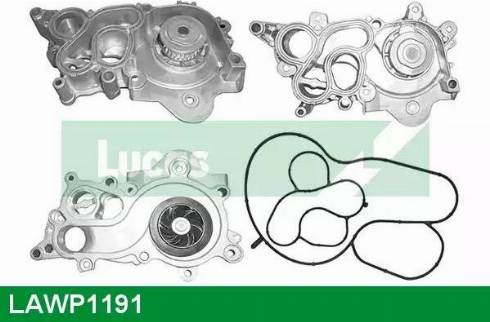 Lucas Engine Drive LAWP1191 - Водяной насос www.autospares.lv