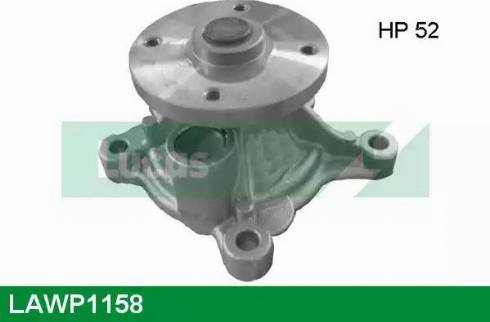 Lucas Engine Drive LAWP1158 - Ūdenssūknis www.autospares.lv