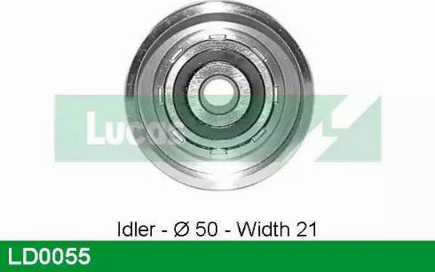 Lucas Engine Drive LD0055 - Parazīt / Vadrullītis, Zobsiksna autospares.lv