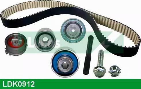 Lucas Engine Drive LDK0912 - Zobsiksnas komplekts www.autospares.lv