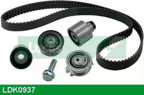 Lucas Engine Drive LDK0937 - Комплект зубчатого ремня ГРМ www.autospares.lv