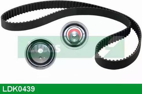 Lucas Engine Drive LDK0439 - Комплект зубчатого ремня ГРМ www.autospares.lv