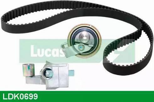 Lucas Engine Drive LDK0699 - Комплект зубчатого ремня ГРМ www.autospares.lv