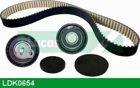 Lucas Engine Drive LDK0654 - Timing Belt Set www.autospares.lv