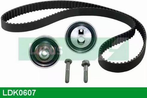 Lucas Engine Drive LDK0607 - Комплект зубчатого ремня ГРМ www.autospares.lv