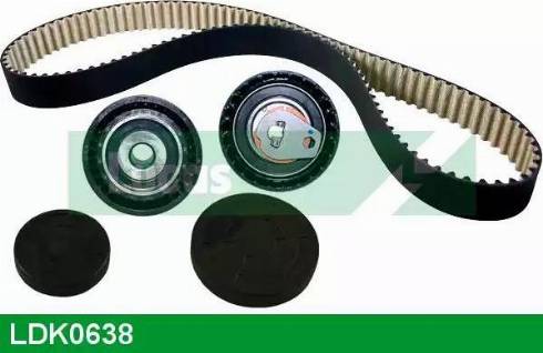 Lucas Engine Drive LDK0638 - Timing Belt Set www.autospares.lv