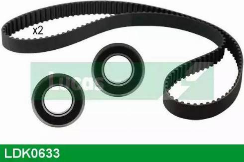 Lucas Engine Drive LDK0633 - Timing Belt Set www.autospares.lv