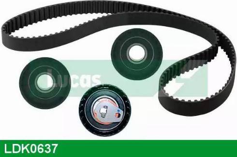 Lucas Engine Drive LDK0637 - Zobsiksnas komplekts autospares.lv