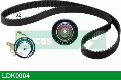 Lucas Engine Drive LDK0004 - Zobsiksnas komplekts www.autospares.lv