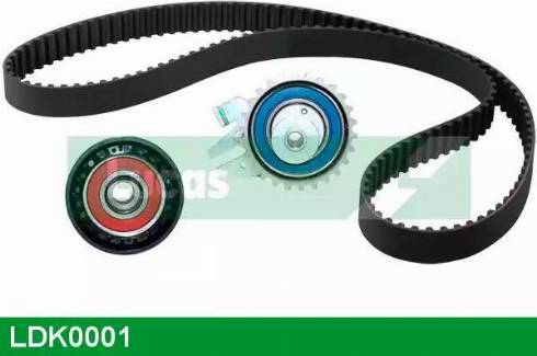 Lucas Engine Drive LDK0001 - Zobsiksnas komplekts autospares.lv