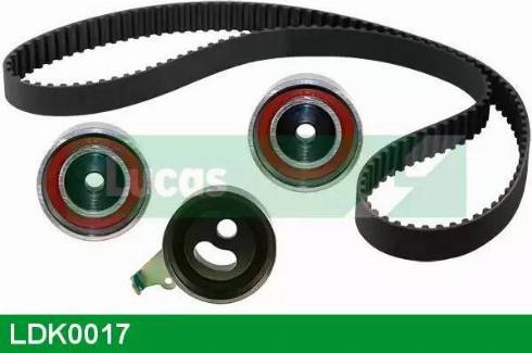 Lucas Engine Drive LDK0017 - Zobsiksnas komplekts www.autospares.lv