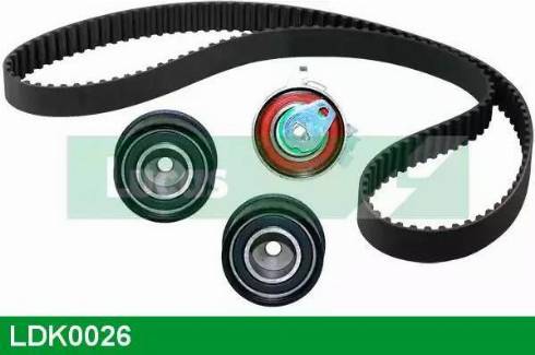 Lucas Engine Drive LDK0026 - Timing Belt Set www.autospares.lv