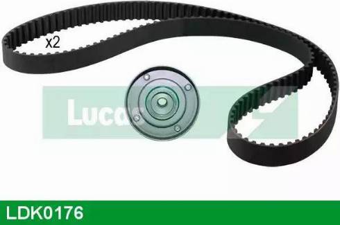 Lucas Engine Drive LDK0176 - Комплект зубчатого ремня ГРМ www.autospares.lv