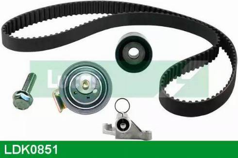 Lucas Engine Drive LDK0851 - Комплект зубчатого ремня ГРМ www.autospares.lv