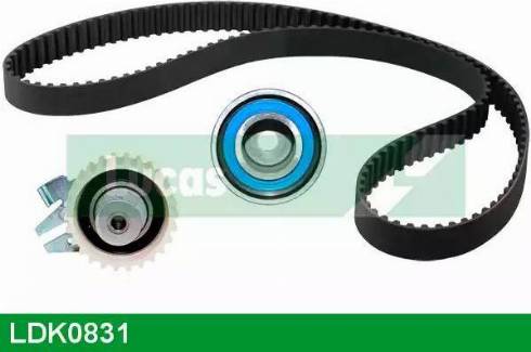 Lucas Engine Drive LDK0831 - Комплект зубчатого ремня ГРМ www.autospares.lv