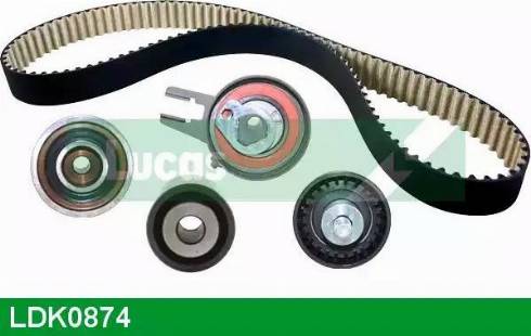 Lucas Engine Drive LDK0874 - Zobsiksnas komplekts www.autospares.lv