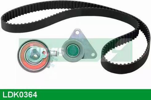 Lucas Engine Drive LDK0364 - Zobsiksnas komplekts autospares.lv