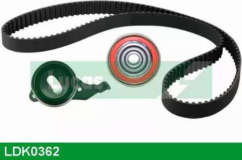 Lucas Engine Drive LDK0362 - Zobsiksnas komplekts www.autospares.lv