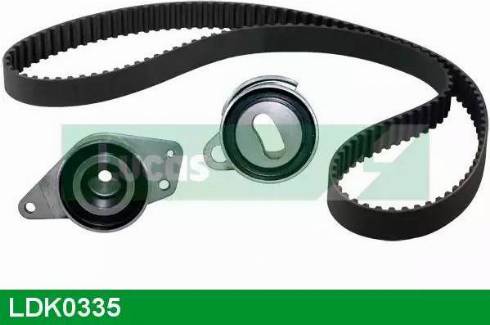 Lucas Engine Drive LDK0335 - Zobsiksnas komplekts www.autospares.lv