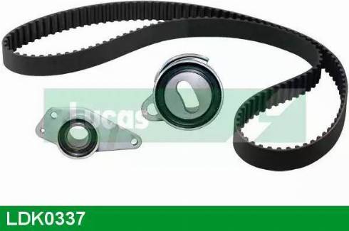 Lucas Engine Drive LDK0337 - Комплект зубчатого ремня ГРМ www.autospares.lv